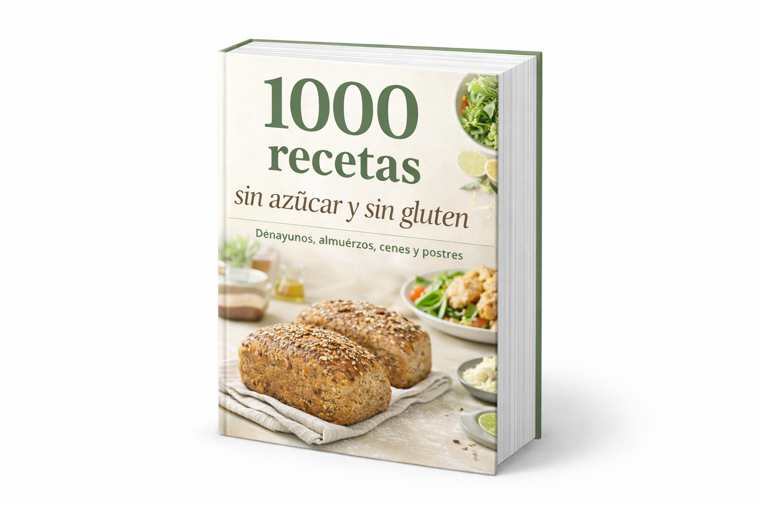 1000 recetas sin azúcar y sin gluten