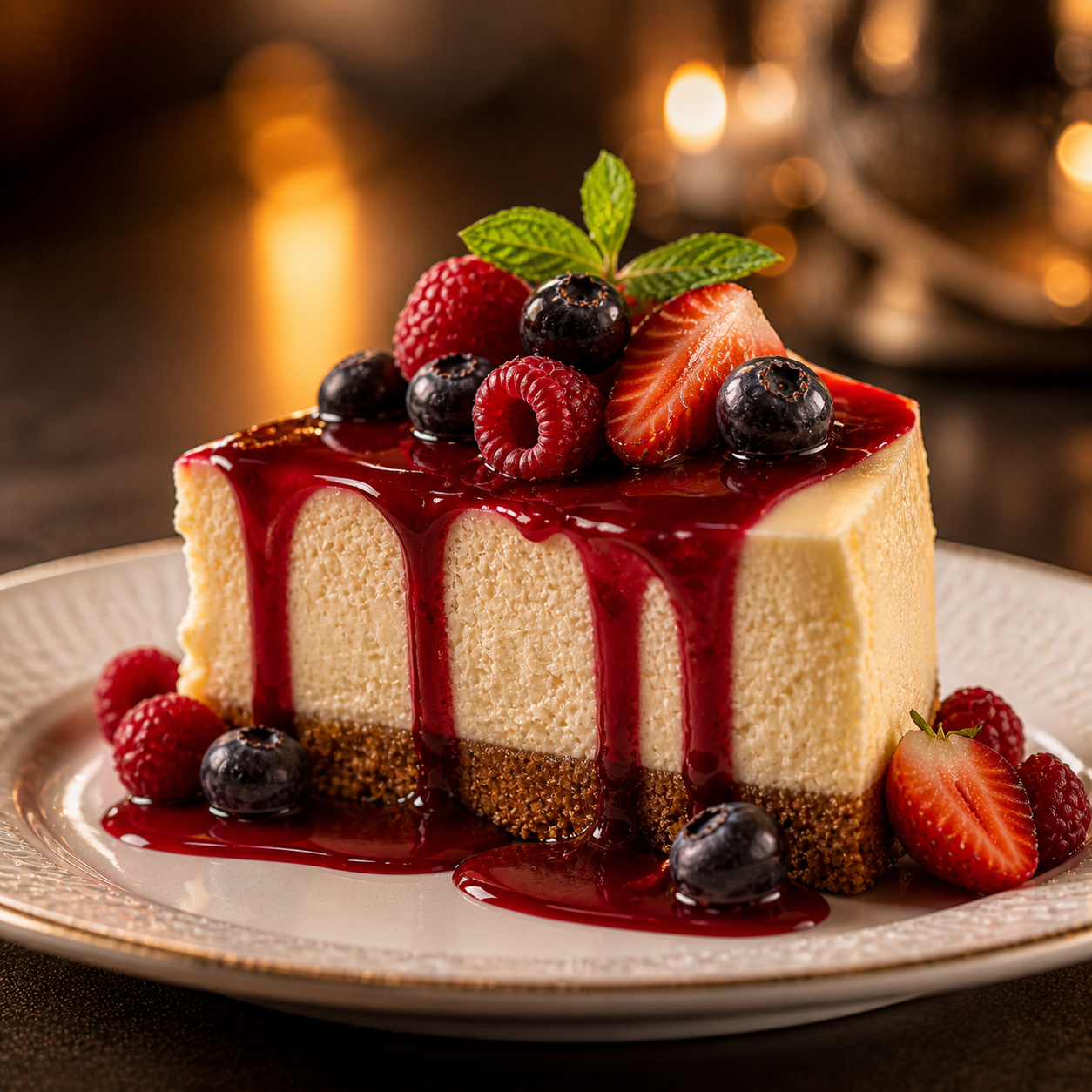 Cheesecake sin azúcar