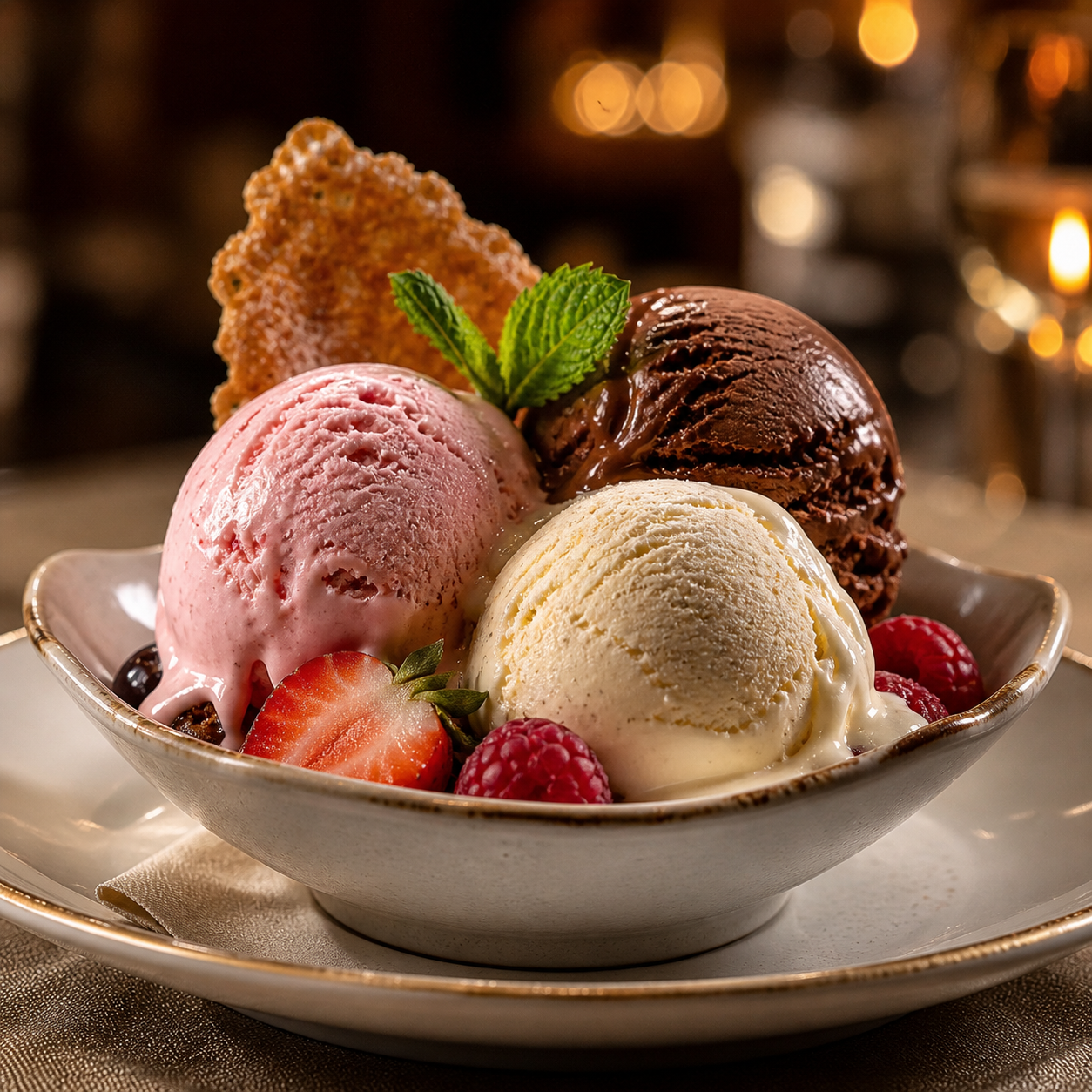Helado saludable